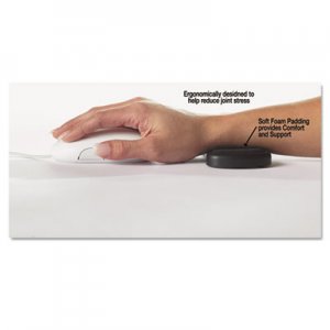 ComfortMakers Rolling Wrist Rest, 5 x 2 1/2 x 5/8, Black MAS99504 99504