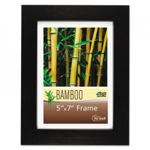 NuDell Bamboo Frame, 5 x 7, Black NUD14157 14157