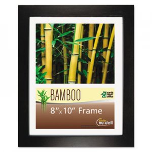 NuDell Bamboo Frame, 8 x 10, Black NUD14181 14181
