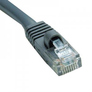 Tripp Lite CAT5e Molded Patch Cable, 100 ft., Gray TRPN002100GY N002-100-GY