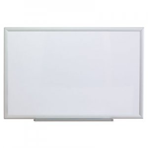 Genpak Dry Erase Board, Melamine, 36 x 24, Aluminum Frame UNV44624