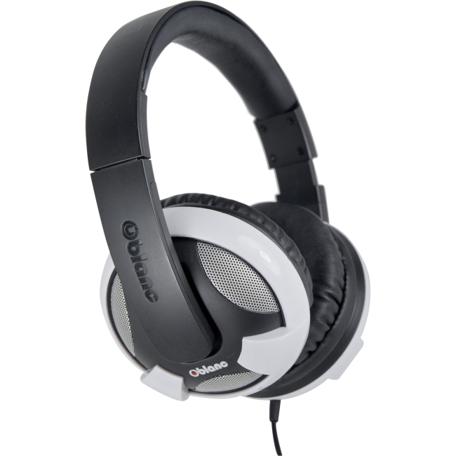 SYBA Multimedia Oblanc U.F.O. White Subwoofer Headphone W/In-line Microphone OG-AUD63052