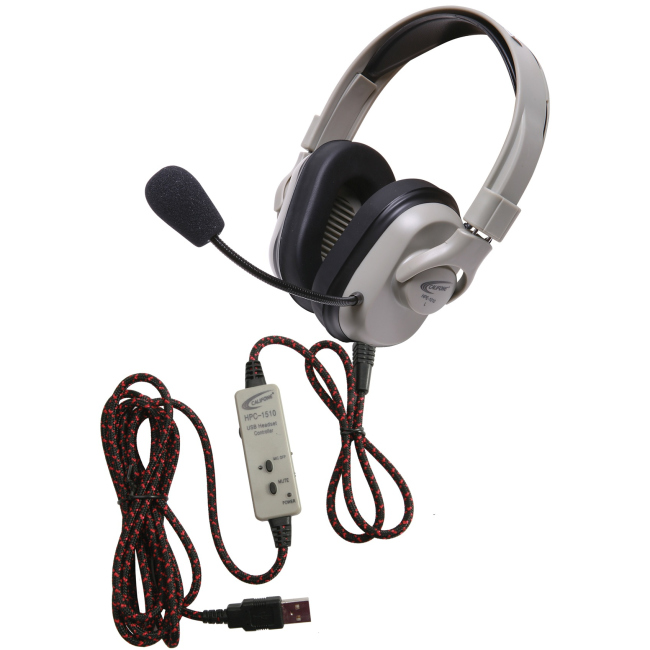 Califone Washable Titanium Headphone with Guaranteed for Life Cord HPK-1510