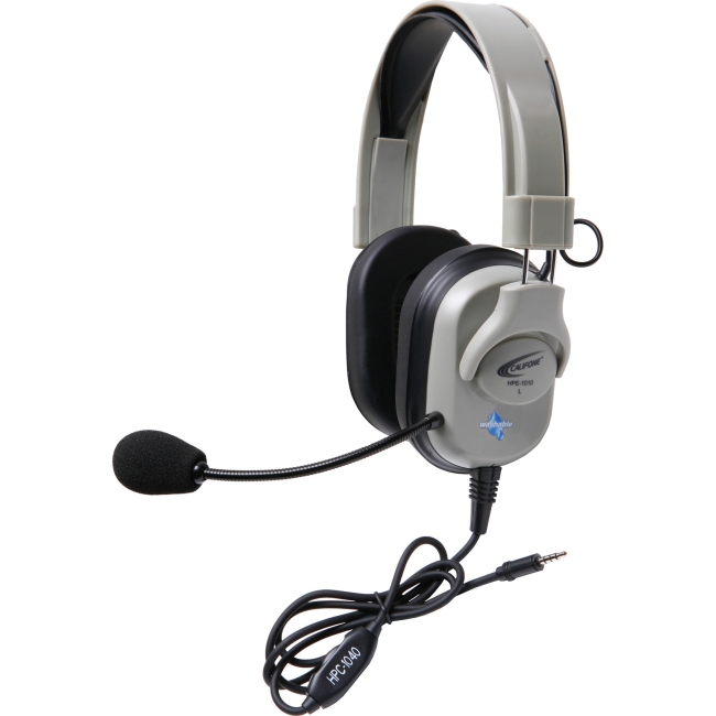 Califone Titanium Series Headset with To Go Plug HPK-1010T