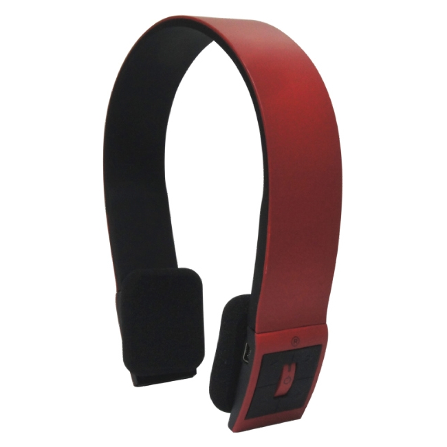 Inland Products Bluetooth Headset - Red 87096