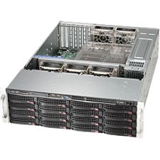 Supermicro SuperChassis System Cabinet CSE-836BE16-R1K28B SC836BE16-R1K28B