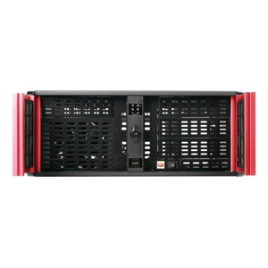 iStarUSA 4U Compact Stylish Rackmount Chassis Red D-400SE-RD