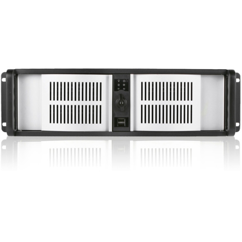 iStarUSA 3U Compact Stylish Rackmount Chassis with 7" Touch Screen LCD D-300-SL-TS669 D-300-TS669