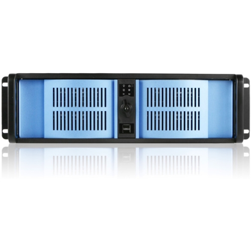 iStarUSA 3U High Performance Rackmount Chassis with 7" Touch Screen LCD D-300L-BL-TS669 D-300L-TS669