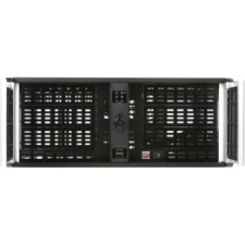 iStarUSA 4U Compact Stylish Rackmount Chassis Silver D-400-6-SILVER