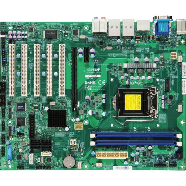 Supermicro Desktop Motherboard MBD-C7H61-O C7H61