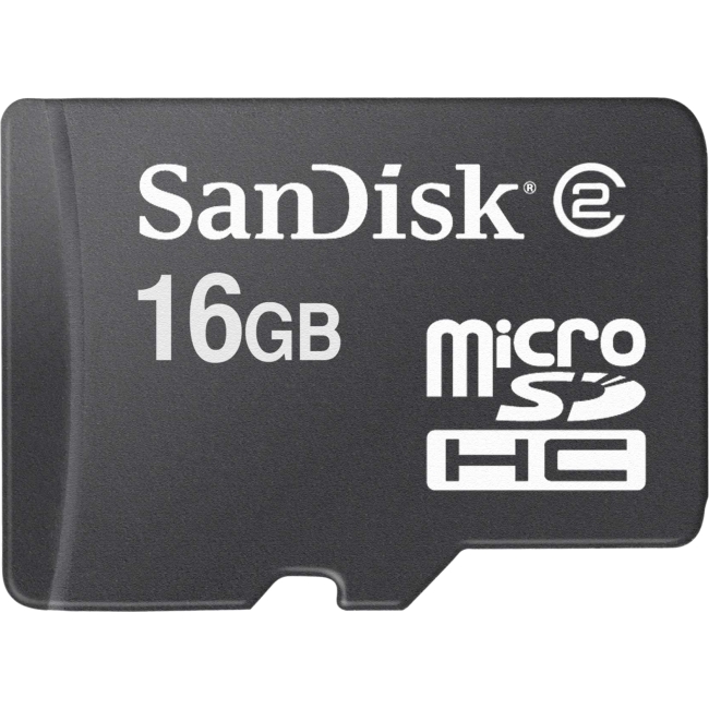 SanDisk 16GB microSD High Capacity (microSDHC) Card SDSDQM-016G-B35