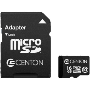 Centon 16GB microSD High Capacity (microSDHC) Card - Class 10 S1-MSDHC10-16G