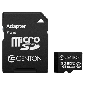Centon 32GB microSD High Capacity (microSDHC) Card - Class 10 S1-MSDHC10-32G