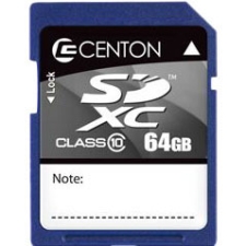 Centon 64GB Secure Digital High Capacity (SDHC) Card - Class 10 S1-SDXC10-64G