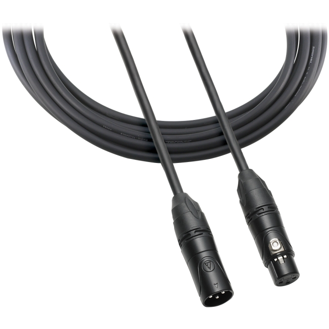 Audio-Technica XLRF - XLRM Balanced Microphone Cable. 20' (6.1 m) Length ATR-MCX20 ATR-MCX