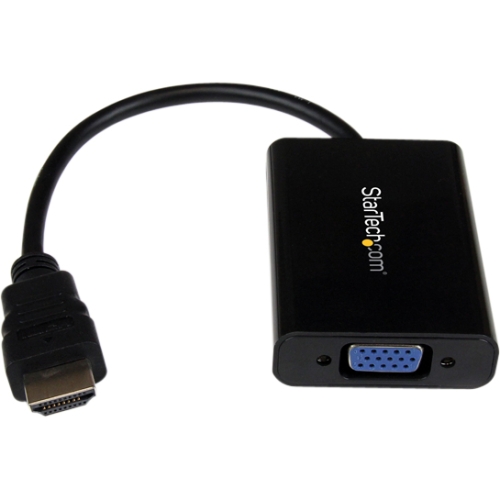 StarTech.com HDMI/VGA/Mini-phone Audio/Video Cable HD2VGAA2