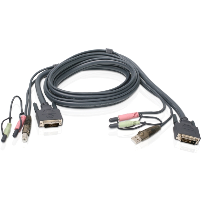 Iogear KVM Cable G2L7D02UI