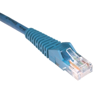 Tripp Lite 75-ft. Cat5e 350MHz Snagless Molded Cable (RJ45 M/M) - Blue N001-075-BL