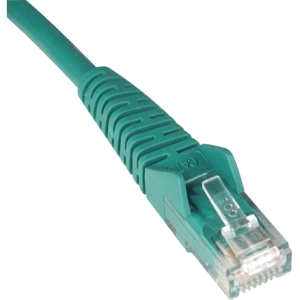 Tripp Lite 15-ft. Cat6 Gigabit Snagless Molded Patch Cable(RJ45 M/M) - Green N201-015-GN