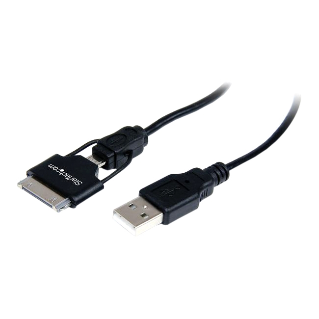 StarTech.com USB Sync/Charge Cable USB2UBADC1M