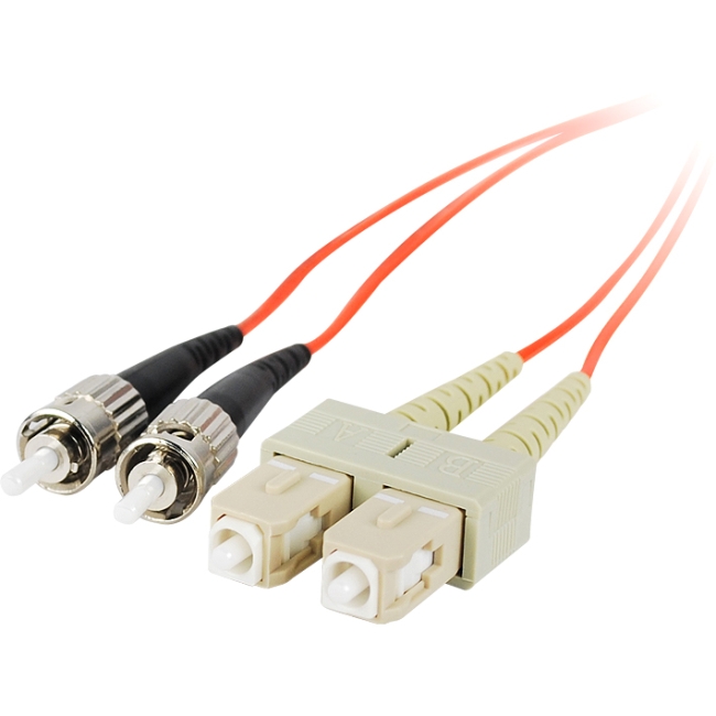 SIIG 2m Multimode 62.5/125 Duplex Fiber Patch Cable ST/SC CB-FE0911-S1