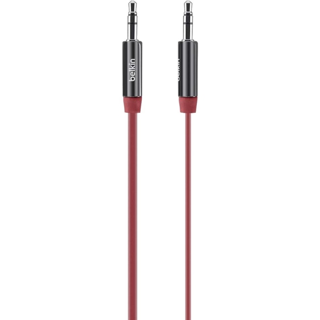 Belkin Mini-phone Audio Cable AV10127TT03-RED