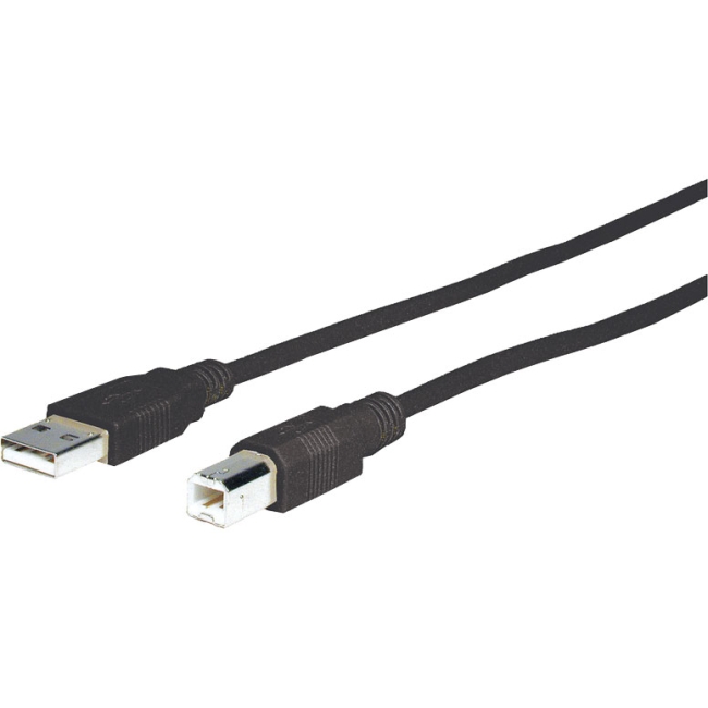 Comprehensive USB 2.0 A Male To B Male Cable 15ft USB2-AB-15ST