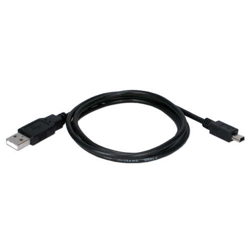 QVS USB Mini-B Sync & Charger High Speed Cable CC2215M-10