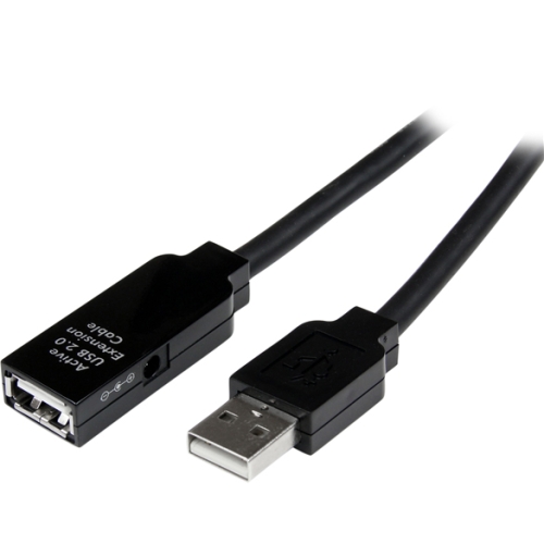 StarTech.com 15m USB 2.0 Active Extension Cable - M/F USB2AAEXT15M