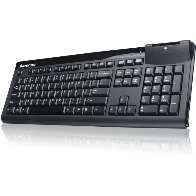 Iogear Smart Card Reader Keyboard GKBSR201TAA GKBSR201