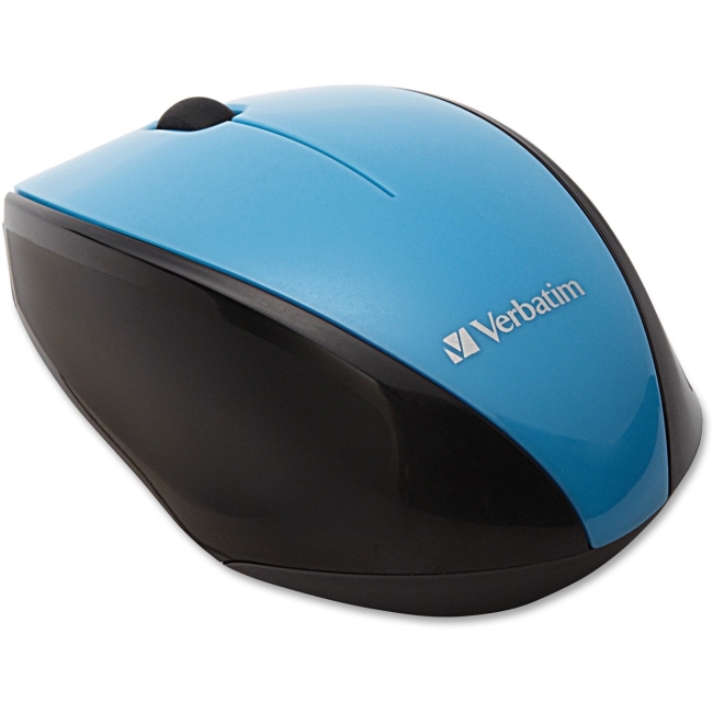 Verbatim Wireless Multi-Trac Blue LED Optical Mouse - Blue 97993