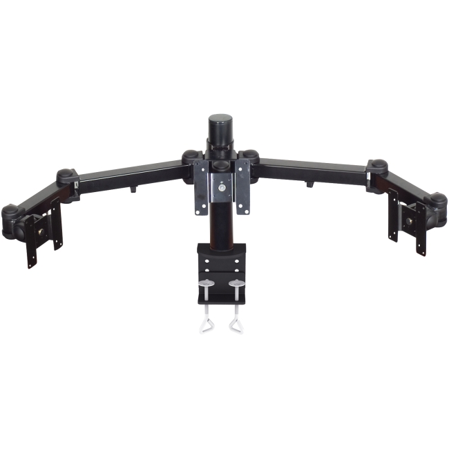Premier Mounts Triple Display Arm on 15 in. Tube with Clamp Base MM-AC153