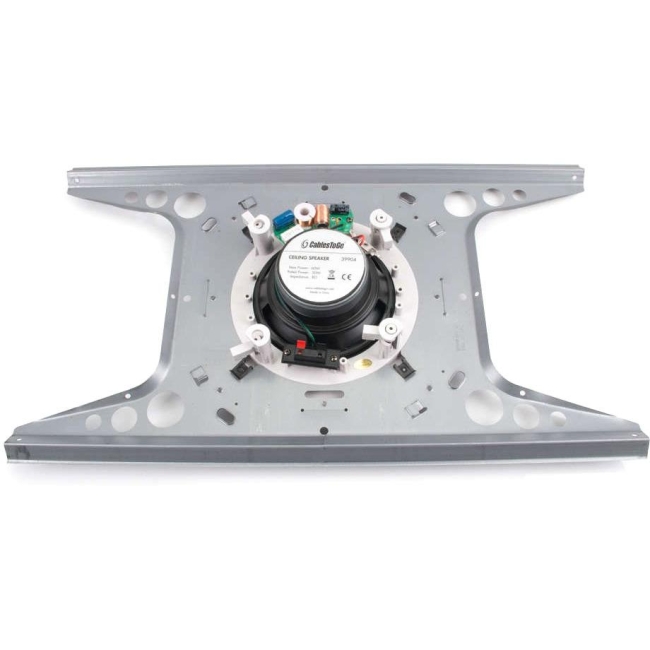 C2G Plenum Rated Speaker Mount for 6 inch Ceiling Speaker - Pair 39909