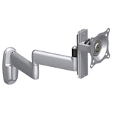 Chief Dual Arm Wall Mount with Height Adjustment, Single Monitor KWD130S