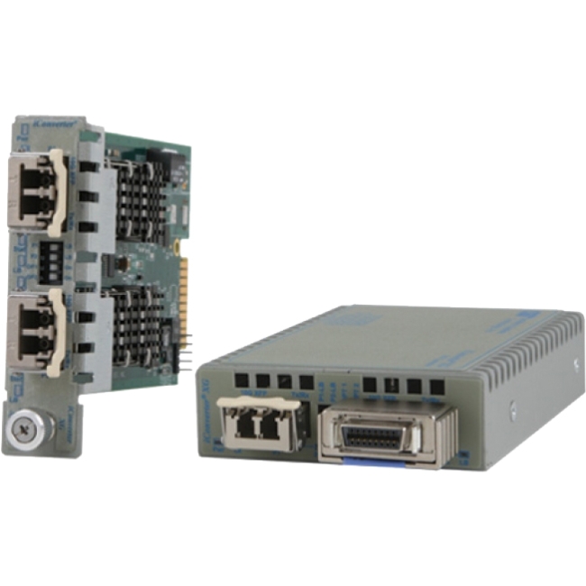 Omnitron iConverter 10Gbps Protocol-Transparent Media Converter/Transponder 8599-00-D XG