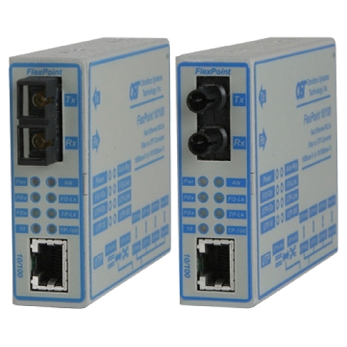 Omnitron FlexPoint 10/100 UTP to Fast Ethernet Fiber Media Converter 4355-20
