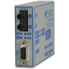 Omnitron Baud Rate Autosensing RS-232 to Fiber Media Converter 4484-0