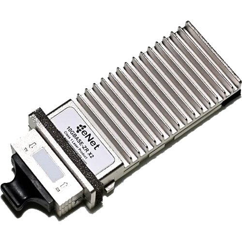 ENET 10GBASE-ZR X2 Transceiver 1550nm SMF 80KM 100% Cisco Compatible X2-10GB-ZR-ENC