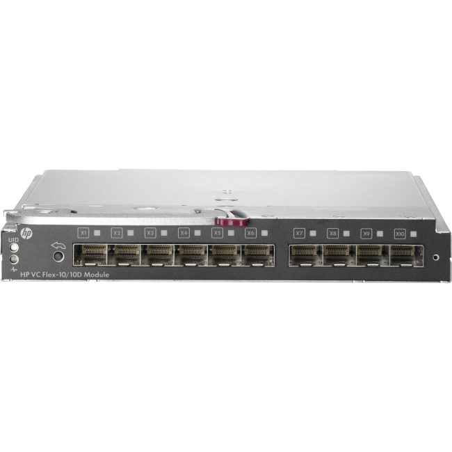 HP Virtual Connect Flex-10/10D Module Enterprise Edition for BLc7000 Option 662048-B21