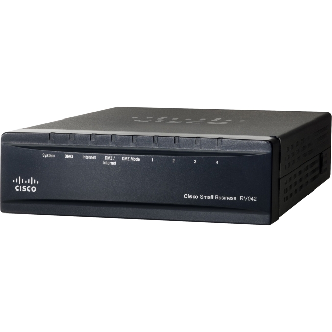 Cisco Dual WAN VPN Router RV042G-K9-NA RV042