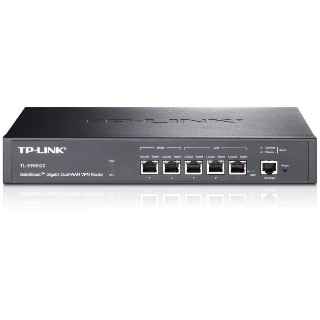 TP-LINK SafeStream Gigabit Dual-WAN VPN Router TL-ER6020