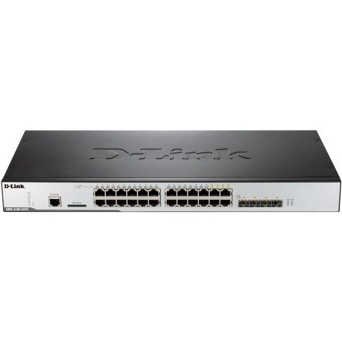 D-Link 20-Port Gigabit Unified Wireless Switch with 4 Gigabit Combo BASE-T/SFP Ports DWS-3160-24TC