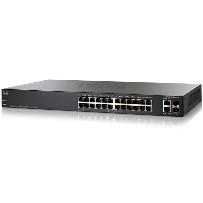 Cisco Ethernet Switch SLM224PT-EU SF200-24P