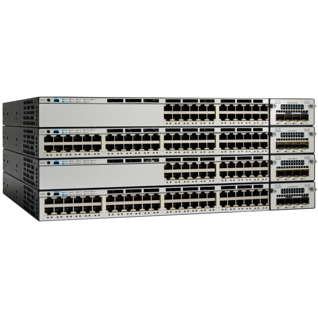 Cisco Catalyst Layer 3 Switch - Refurbished WS-C3750X-12S-S-RF WS-C3750X-12S-S