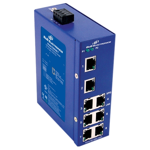 B+B Elinx Ethernet Switch ESW208-T
