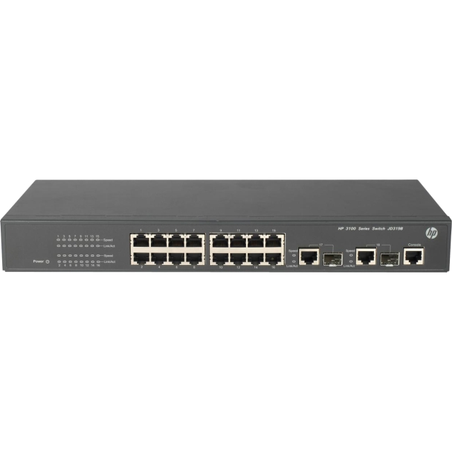 HP Switch JD319B#ABA 3100-16 v2 EI