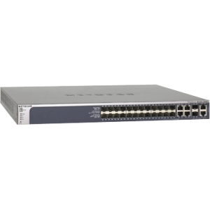 Netgear 24 Ports Gigabit Fiber, Layer 3 Software Package GSM7328FS-200NES M5300-28GF3