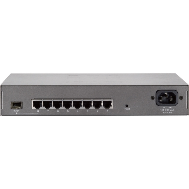 LevelOne 8 GE with 1 Combo SFP Web Smart Switch GES-0852