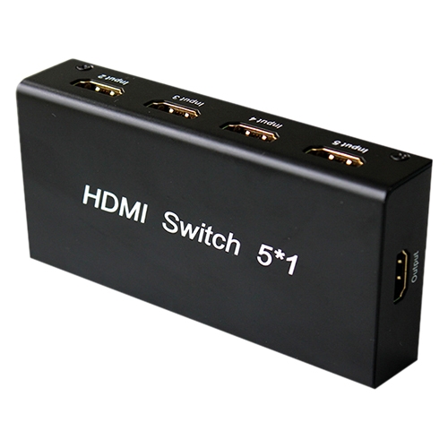 4XEM 5 Port HDMI Switch 4XHDMISW5X1